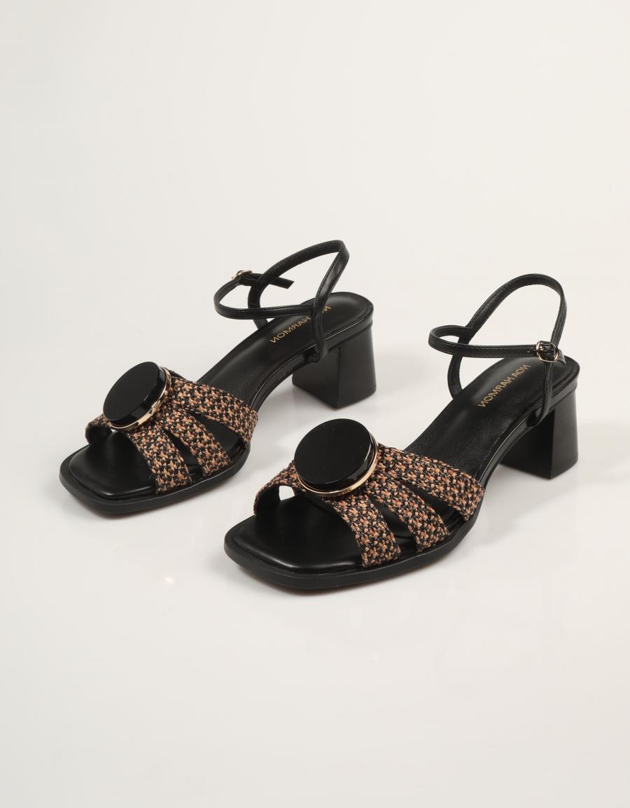 SANDALIAS NOA HARMON 10287 en color Negro