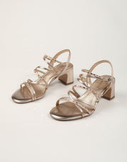 SANDALIAS TAMARIS SANDALIA TIRAS L.GOLD en color Oro