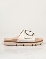 SANDALIAS TAMARIS CONFORT BIO HEBILLA WHITE en color Blanco