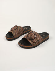 SANDALIAS TAMARIS CONFORT BIO HEBILLA BLACK en color Negro