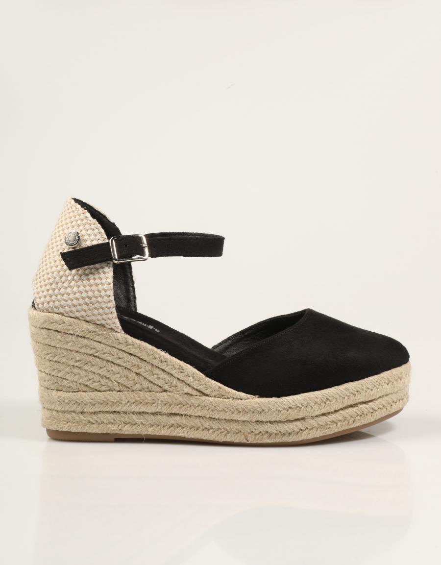 SANDALIAS REFRESH VALENCIANA NEGRO 172644 en color Negro