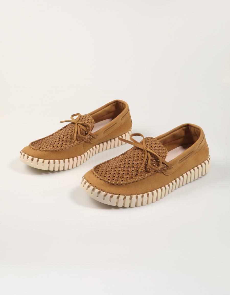 ZAPATOS ILSE TULIP 3488 GOLDY en color Kaki