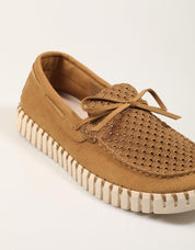 ZAPATOS ILSE TULIP 3488 GOLDY en color Kaki