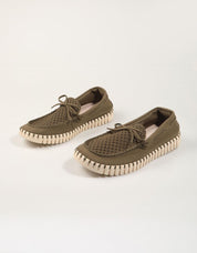 ZAPATOS ILSE TULIP 3488 DEEP OLIVE en color Kaki