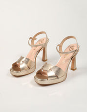 SANDALIAS AZAREY SANDALIA GOLD en color Oro