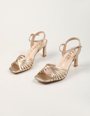SANDALIAS AZAREY SANDALIA GOLD en color Oro