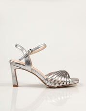 SANDALIAS AZAREY SANDALIA SILVER en color Plata
