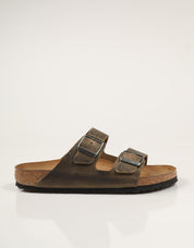 SANDALIAS BIRKENSTOCK ARIZONA SFB FADED KHAKI 1027039 en color Kaki