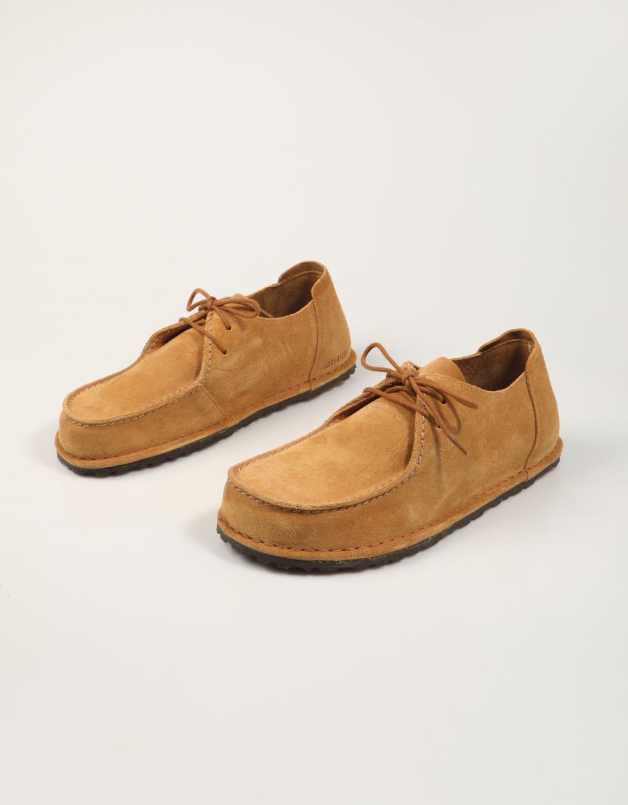 ZAPATOS SPORT BIRKENSTOCK UTTI LACE CORK BROWN 1031546 en color Cuero