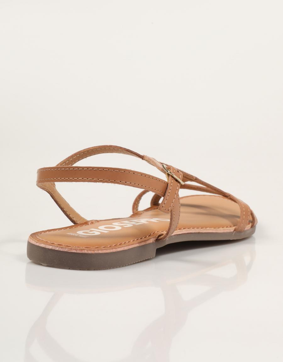 SANDALIAS GIOSEPPO LAMIM CUERO 69113 P en color Cuero