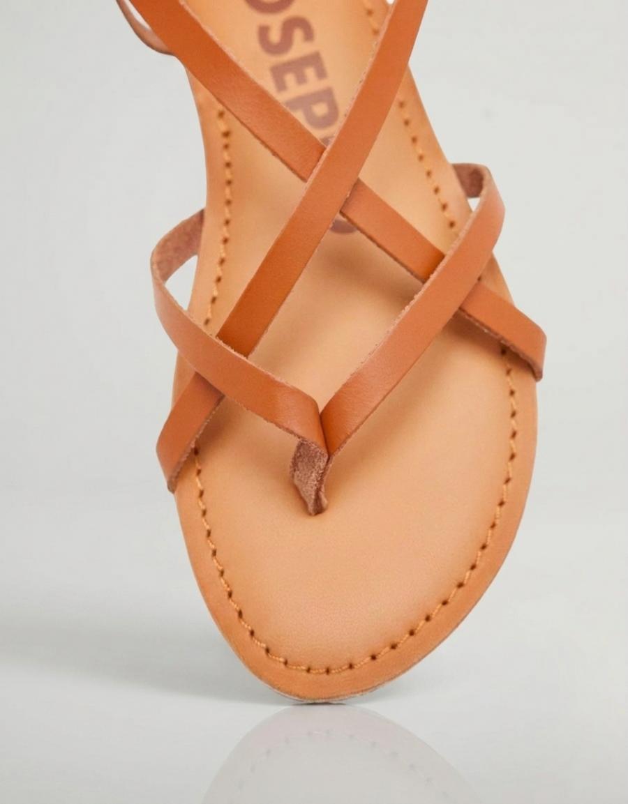 SANDALIAS GIOSEPPO LELEX CUERO 69114 P en color Cuero