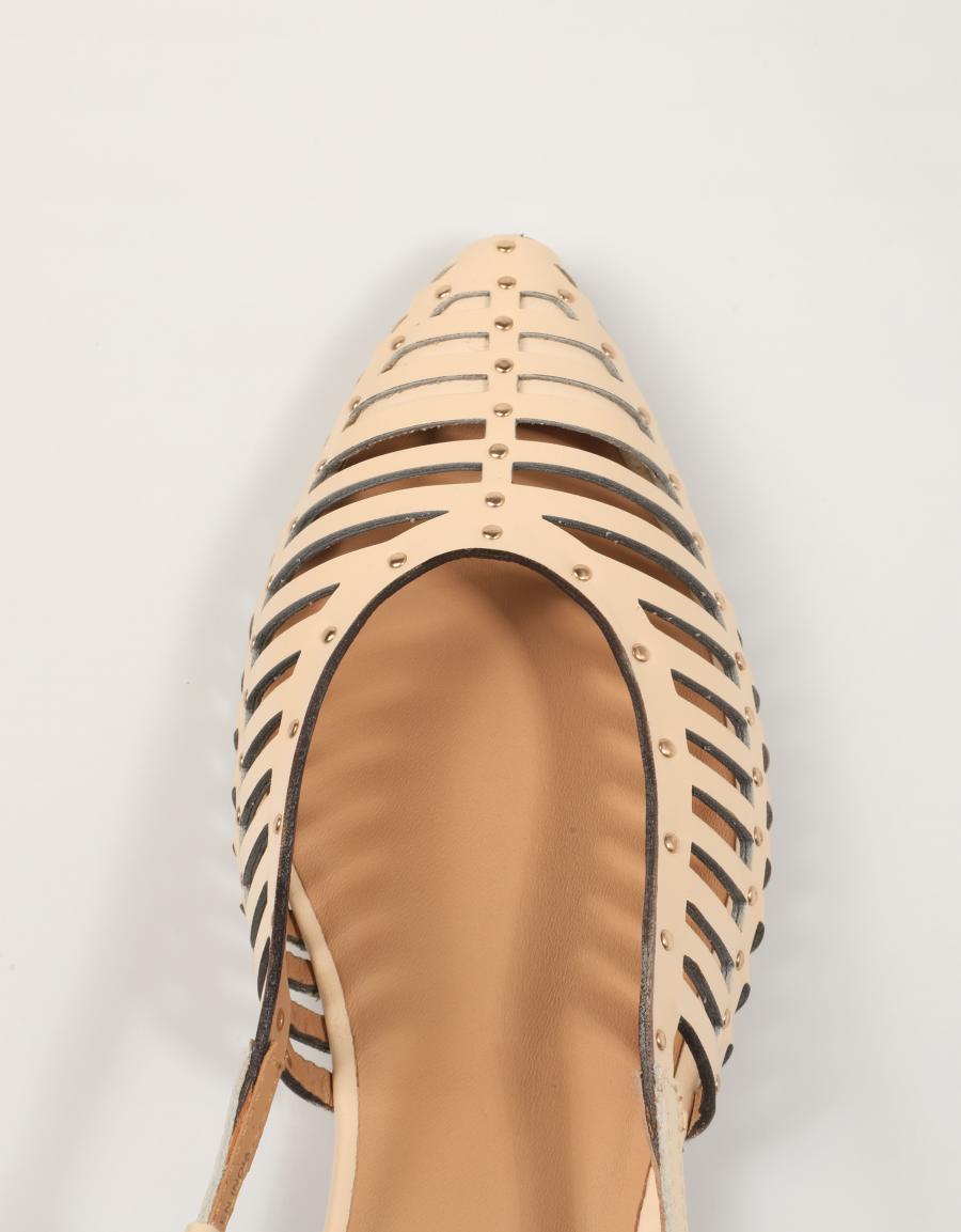 BAILARINAS GIOSEPPO JERICHO OFF WHITE 74076 P en color Negro