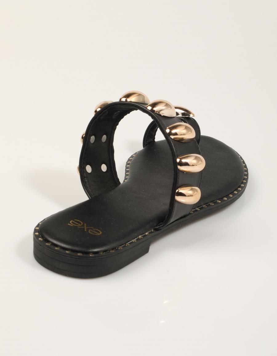 SANDALIAS EXE SANDALIA BLACK en color Negro