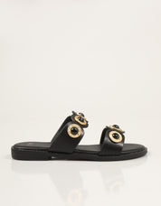 SANDALIAS EXE SANDALIA BLACK en color Negro
