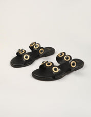 SANDALIAS EXE SANDALIA BLACK en color Negro