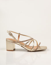 SANDALIAS EXE SANDALIA STRASS GOLD en color Oro