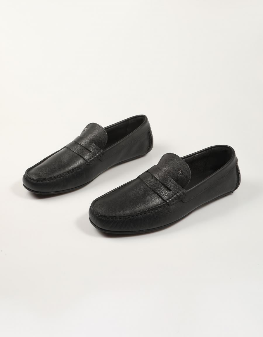 MOCASINES MARTINELLI PACIFIC 1411 2496DY BLACK en color Negro