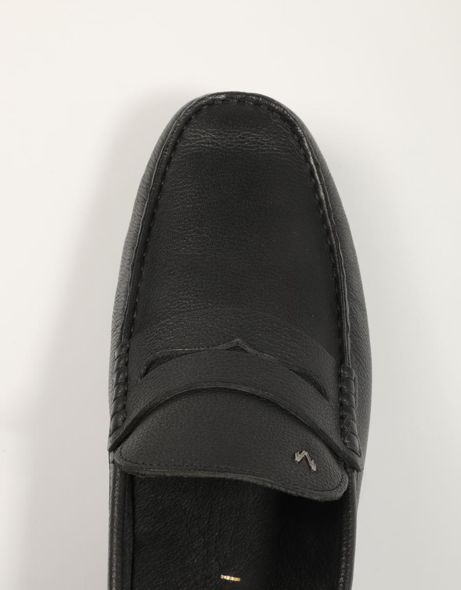 MOCASINES MARTINELLI PACIFIC 1411 2496DY BLACK en color Negro