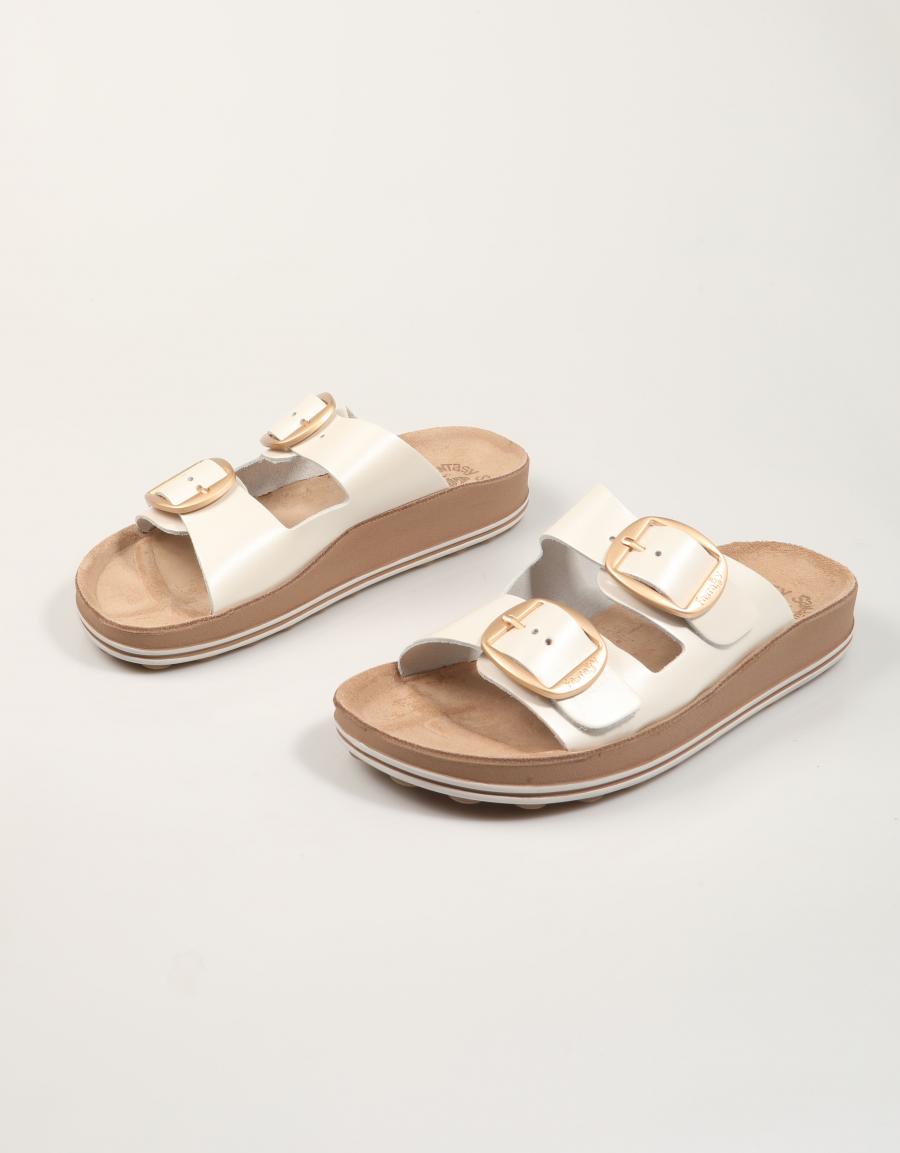 SANDALIAS FANTASY SANDALS S310 DESPOINA en color Blanco