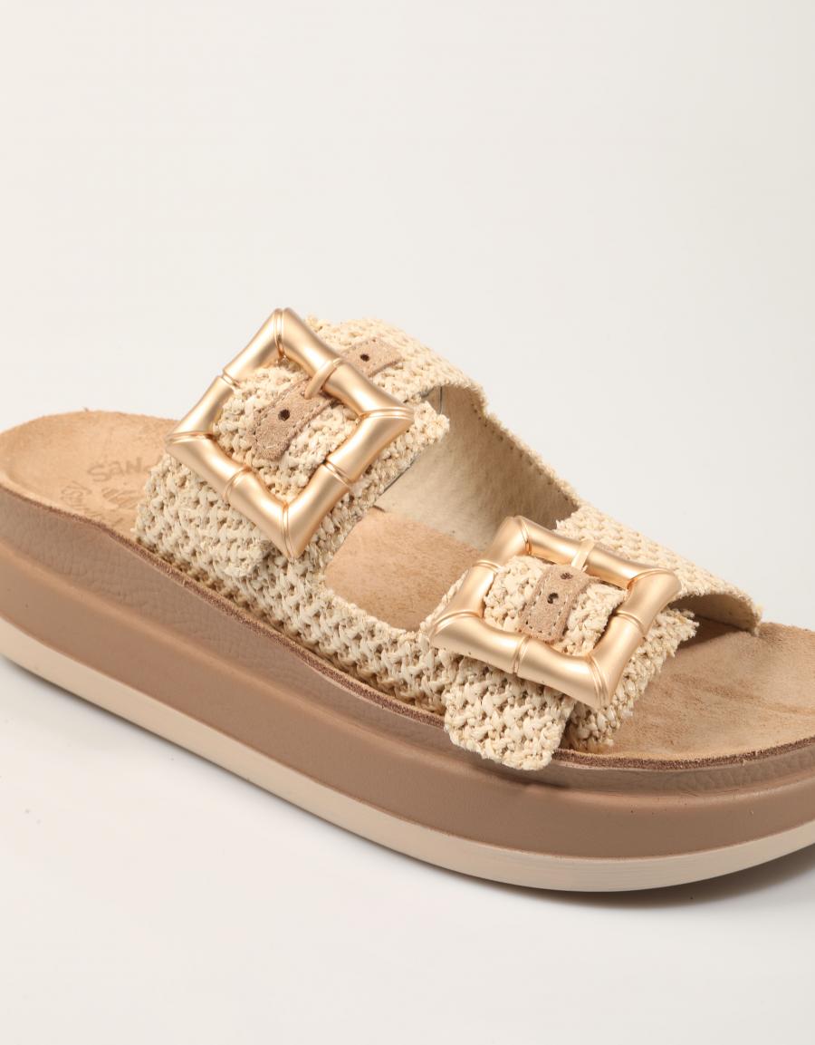 SANDALIAS FANTASY SANDALS S1111 BAMBOO en color Beige