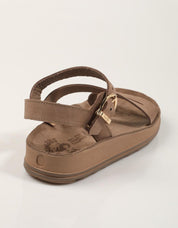 SANDALIAS FANTASY SANDALS EMMA BROWN en color Taupe