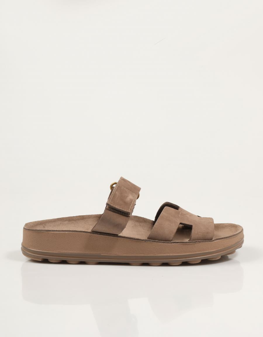 SANDALIAS FANTASY SANDALS BIANCA BROWN en color Taupe