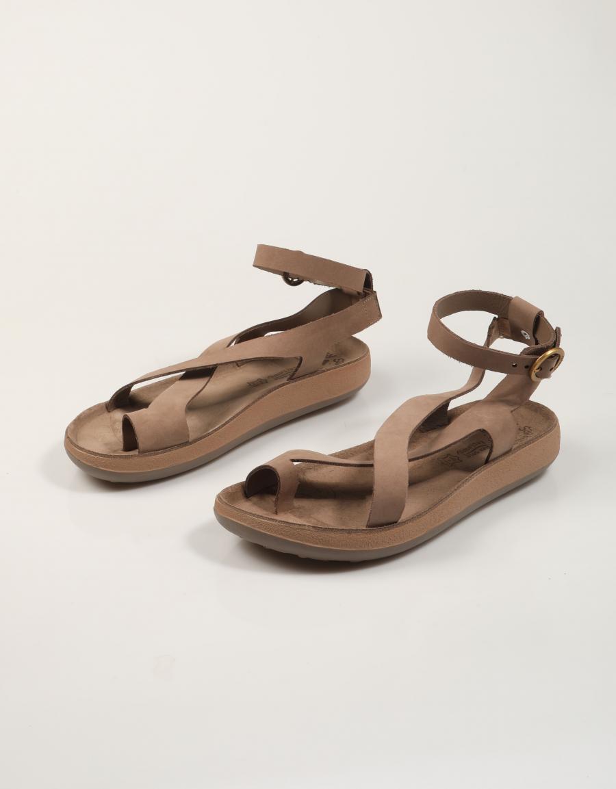 SANDALIAS FANTASY SANDALS NICOLE BROWN en color Taupe