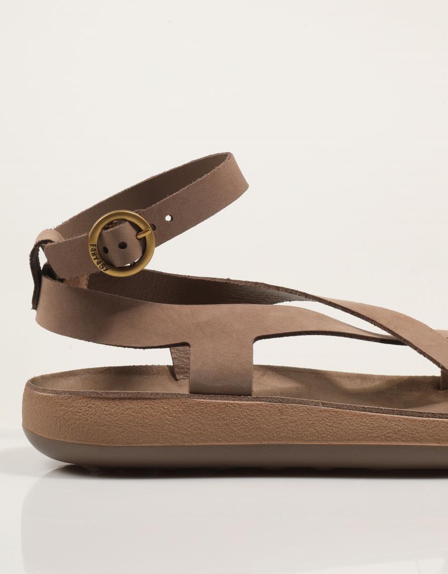 SANDALIAS FANTASY SANDALS NICOLE BROWN en color Taupe
