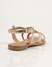SANDALIAS TWEST SAND.SILVER PLATINUM en color Platino