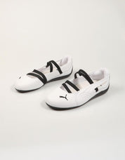 BAILARINAS PUMA SPEEDCAT BALLET WHITE 403587 en color Blanco
