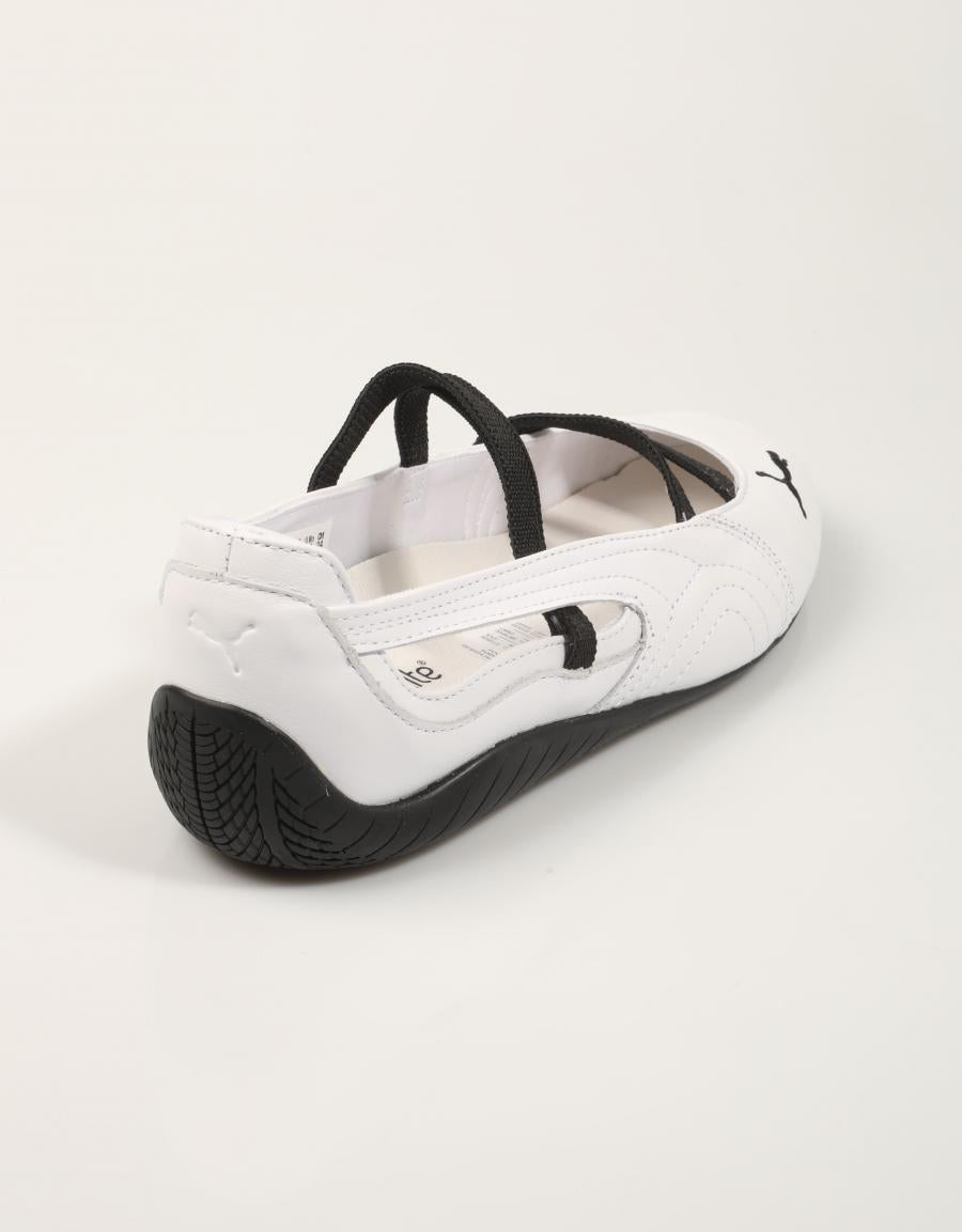 BAILARINAS PUMA SPEEDCAT BALLET WHITE 403587 en color Blanco