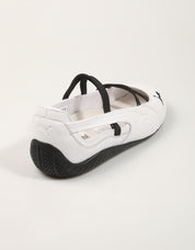 BAILARINAS PUMA SPEEDCAT BALLET WHITE 403587 en color Blanco