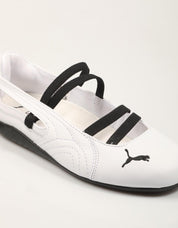 BAILARINAS PUMA SPEEDCAT BALLET WHITE 403587 en color Blanco