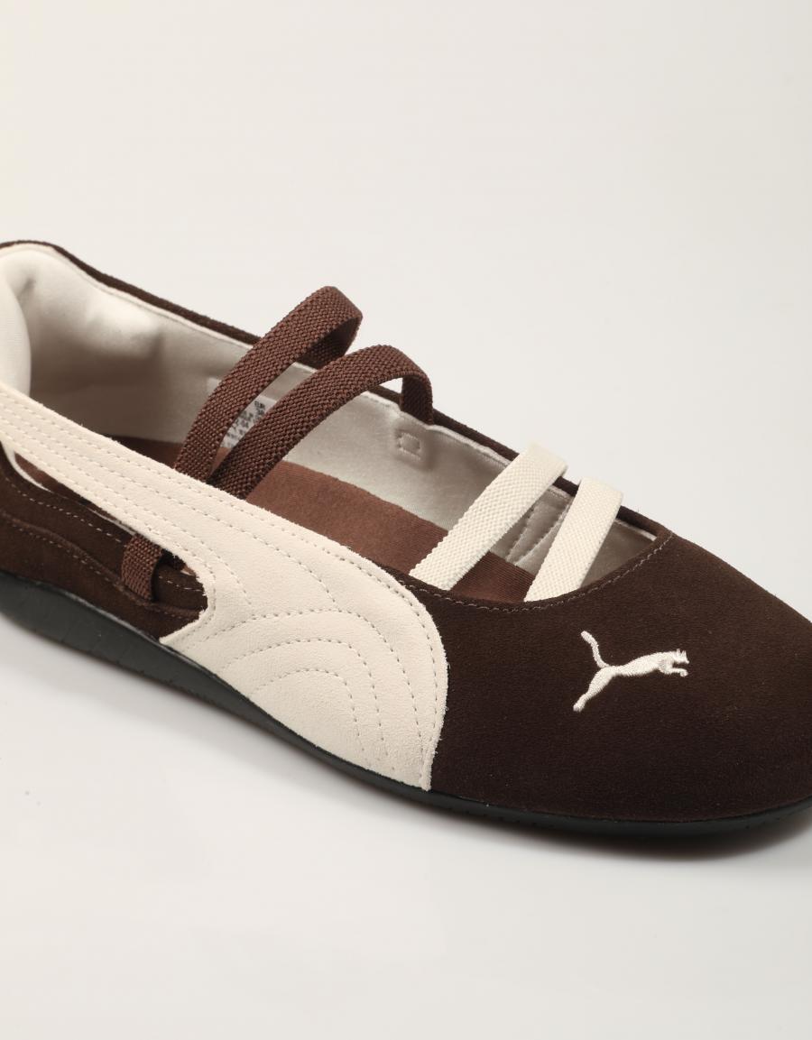 BAILARINAS PUMA SPEEDCAT BAL.CHESNUT-BROWN 406132 en color Marron