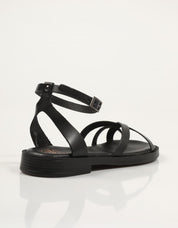 SANDALIAS PORRONET SANDALIA TIRAS NEGRO en color Negro