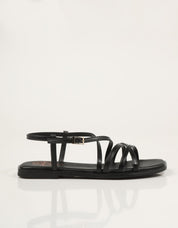 SANDALIAS PORRONET SANDALIA TIRAS NEGRO en color Negro
