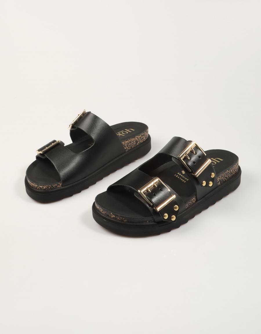 SANDALIAS YOKONO TUNEZ 262 ALASKA NEGRO en color Negro