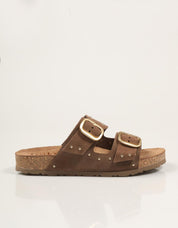 SANDALIAS YOKONO JERBA 265 SERRAJE LODO en color Marron