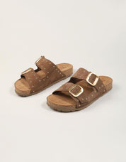 SANDALIAS YOKONO JERBA 265 SERRAJE LODO en color Marron