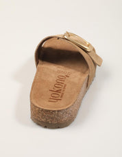 SANDALIAS YOKONO JERBA 114 SERRAJE MUSHROOM en color Beige