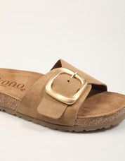 SANDALIAS YOKONO JERBA 114 SERRAJE MUSHROOM en color Beige