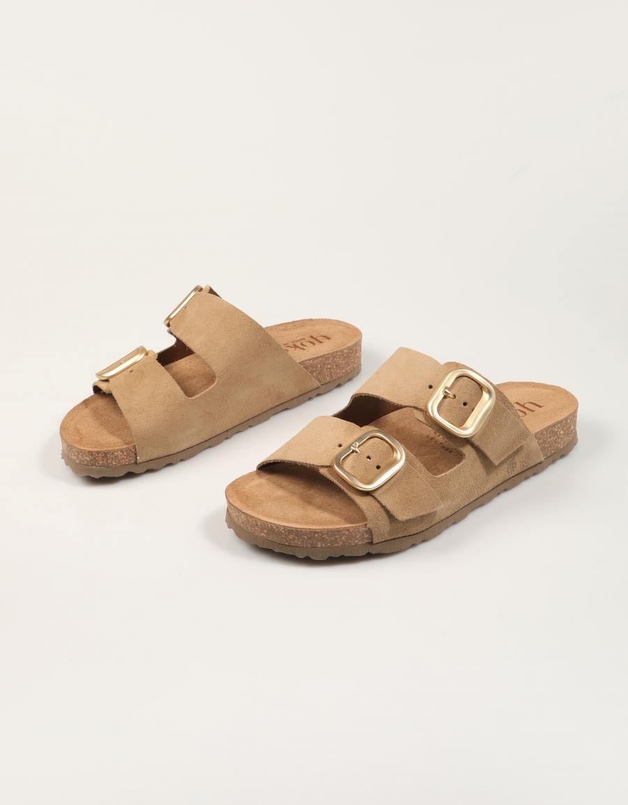 SANDALIAS YOKONO JERBA 700 SERRAJE MUSHROOM en color Beige