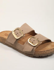 SANDALIAS YOKONO JERBA 700 SERRAJE PIEDRA en color Beige