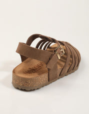 SANDALIAS YOKONO JERBA 260 SERRAJE LODO en color Marron