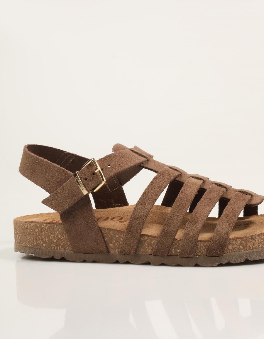 SANDALIAS YOKONO JERBA 260 SERRAJE LODO en color Marron