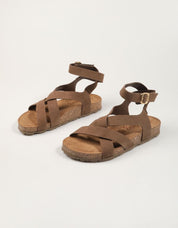 SANDALIAS YOKONO JERBA 261 SERRAJE LODO en color Marron