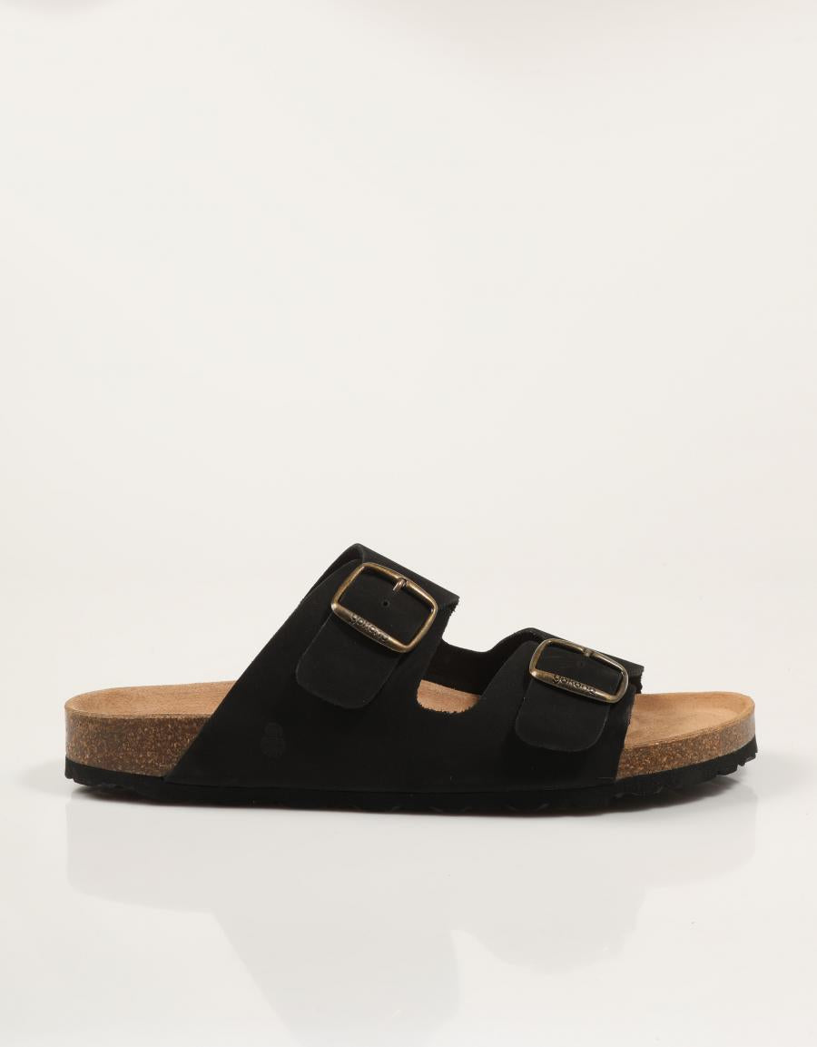 SANDALIAS YOKONO MACAM 150 NOBUCK NEGRO en color Negro