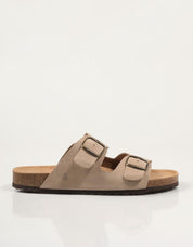 SANDALIAS YOKONO MACAM 150 NOBUCK TAUPE en color Taupe