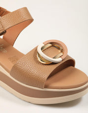 SANDALIAS REBECCA HOPE SANDALIA TAUPE en color Taupe