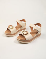 SANDALIAS REBECCA HOPE SANDALIA HIELO en color Hielo